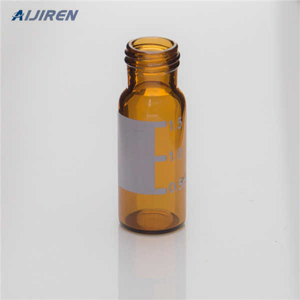 steel gold 40% larger opening crimp cap vial on stock